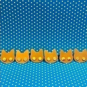 6 Pair Emoji Smile and Emotion Earrings